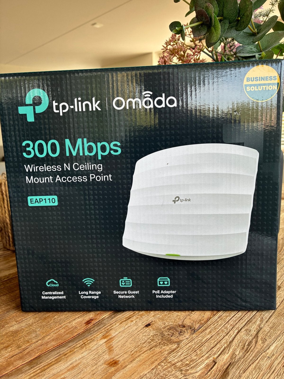 TP-Link Omada EAP110 Wireless N Plafond Access Point, Ophalen of Verzenden, Nieuw