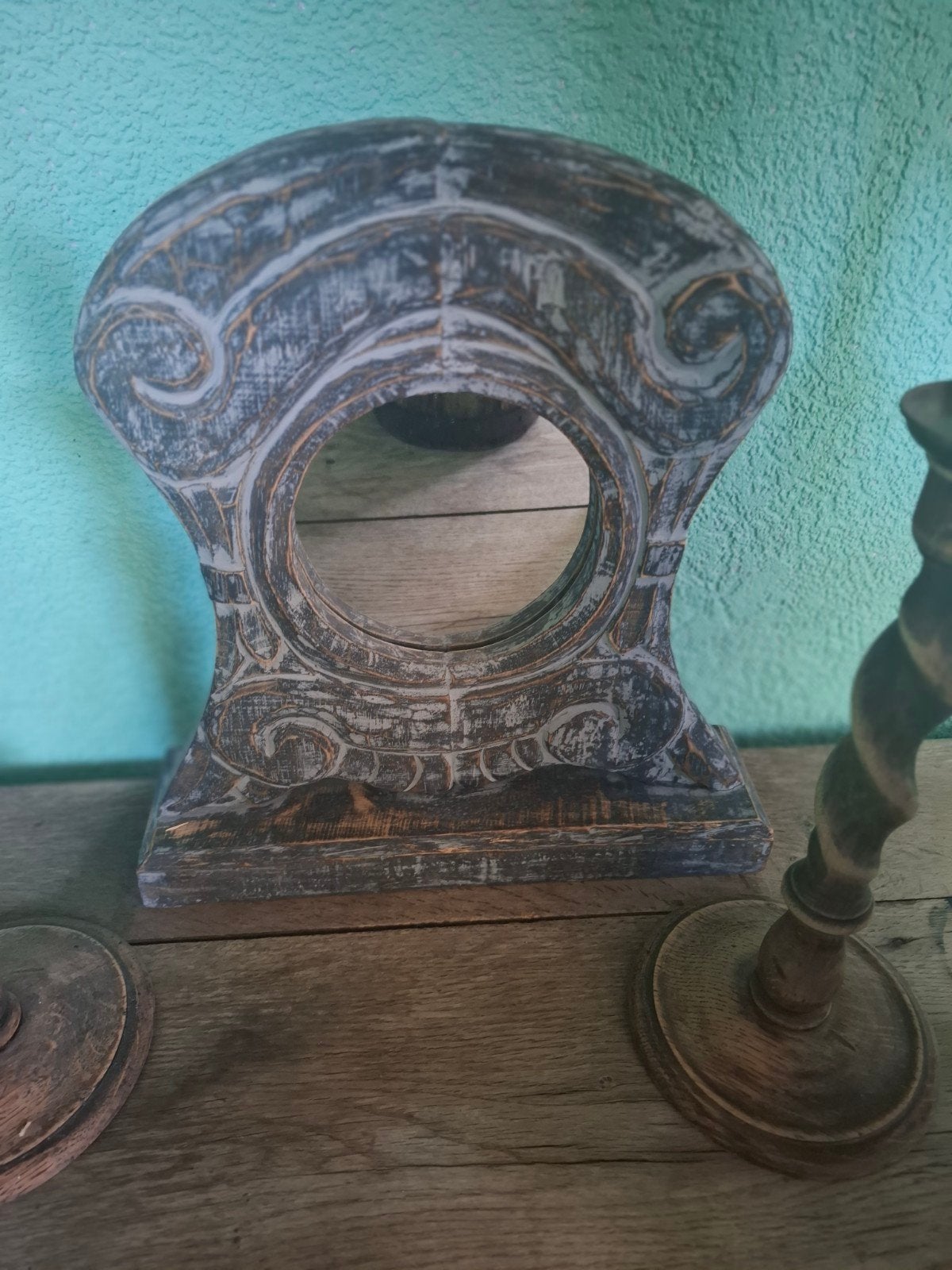 Hoffz spiegeltje, Ophalen, Rond, Minder dan 50 cm