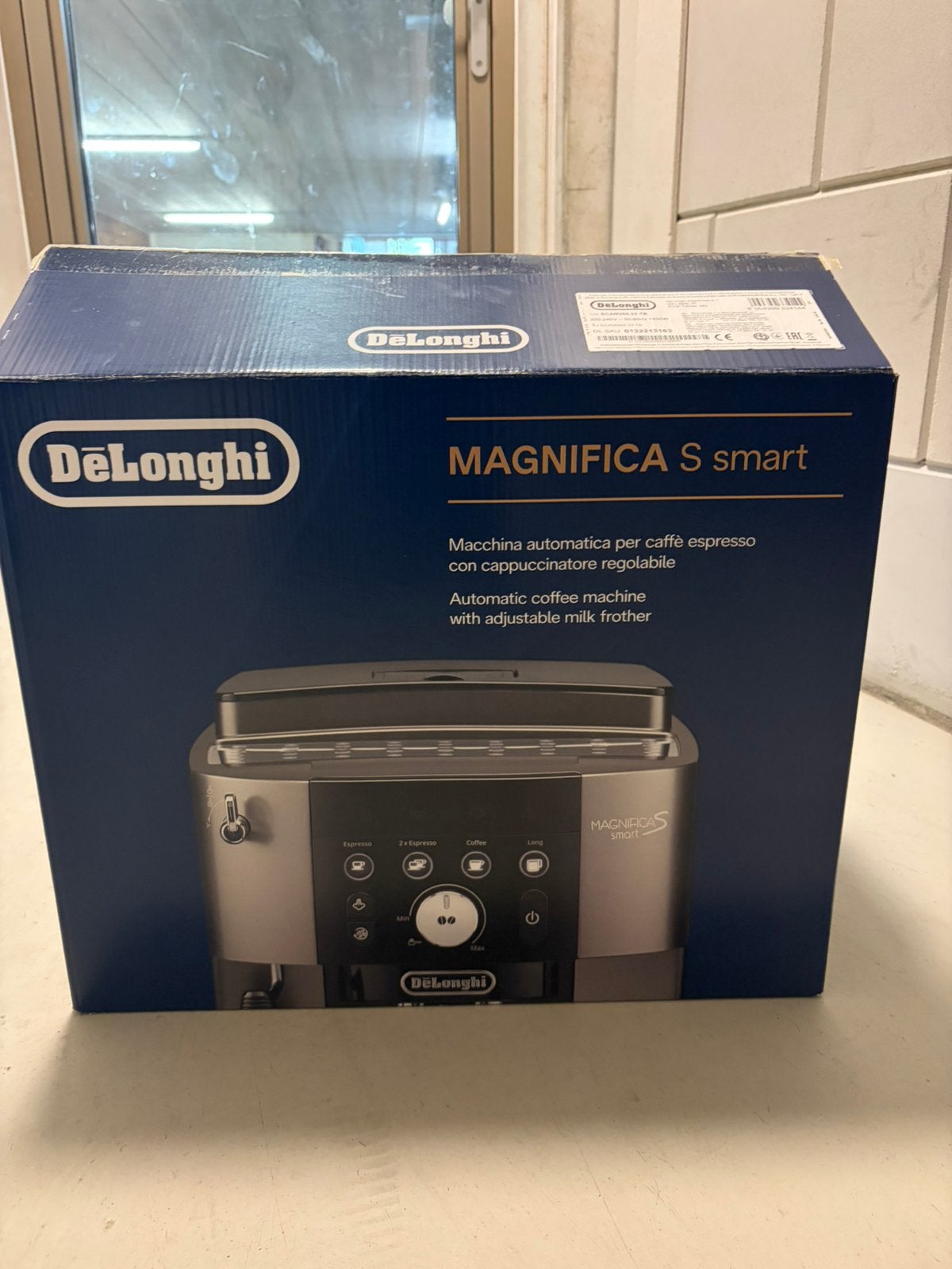 Zo goed als nieuw: De’Longhi Magnifica S Smart koffiemachine, Ophalen, Zo goed als nieuw, Espresso apparaat, Gemalen koffie