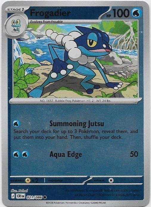 Chaos Rising,  Frogadier [reverse] 21/86, Verzenden, Nieuw, Losse kaart
