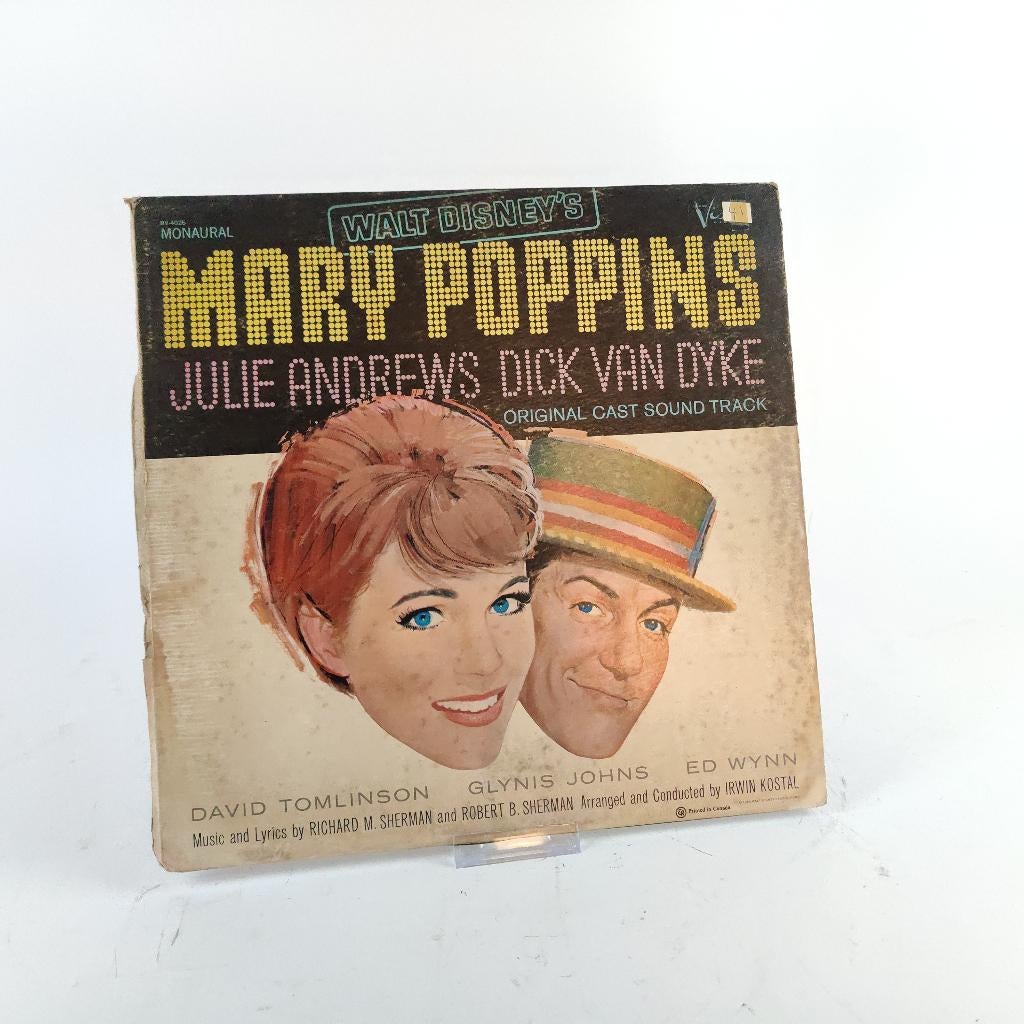 Walt Disney's Mary Poppins Soundtrack LP €9.99!, Verzamelen, Disney, Overige typen, Overige figuren, Ophalen of Verzenden, X
