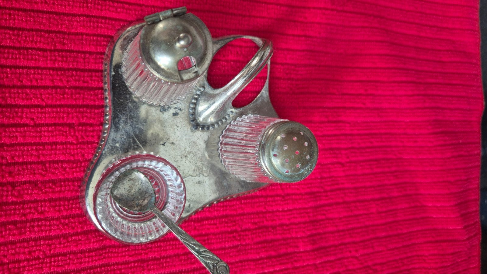 antieke zout pepper, Ophalen of Verzenden