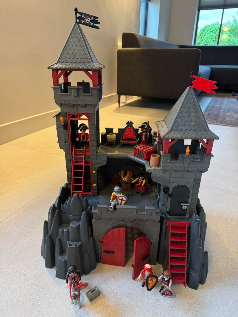 Kasteel ridder playmobil, Ophalen of Verzenden, Gebruikt