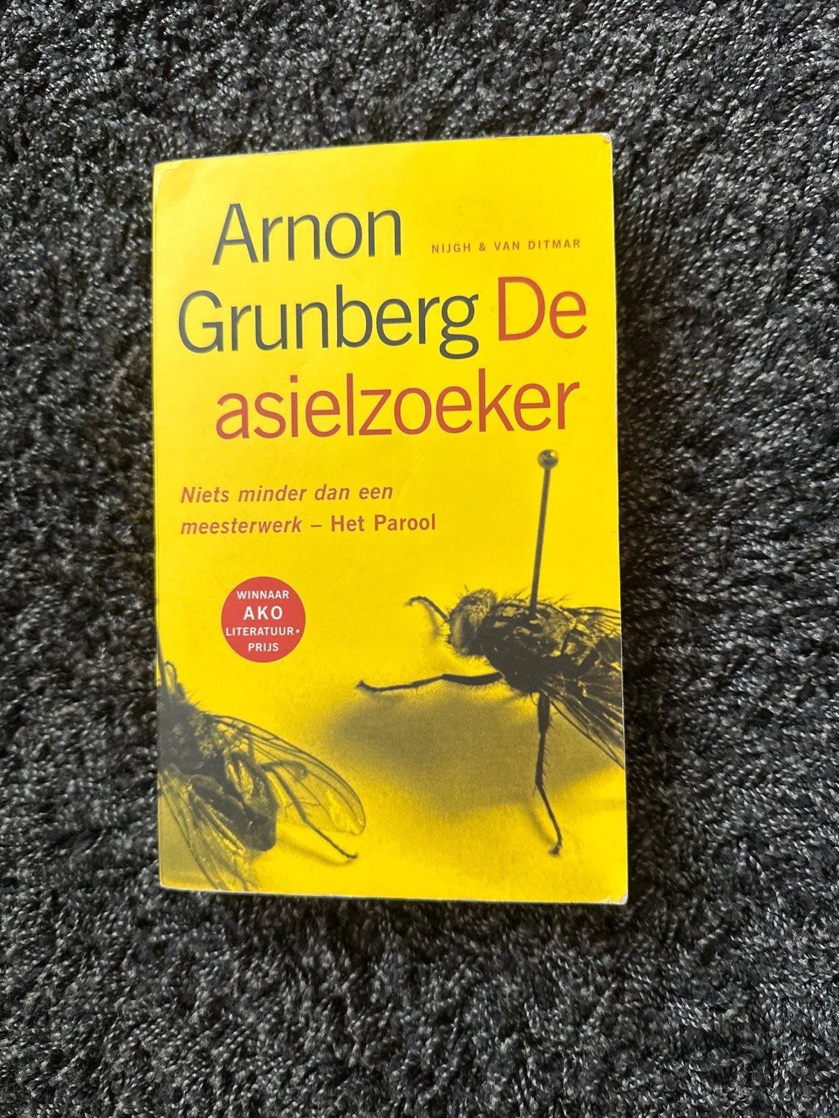 Arnon Grunberg - De asielzoeker (AKO Literatuurprijs), Boeken, Ophalen of Verzenden, Zo goed als nieuw, Nederland