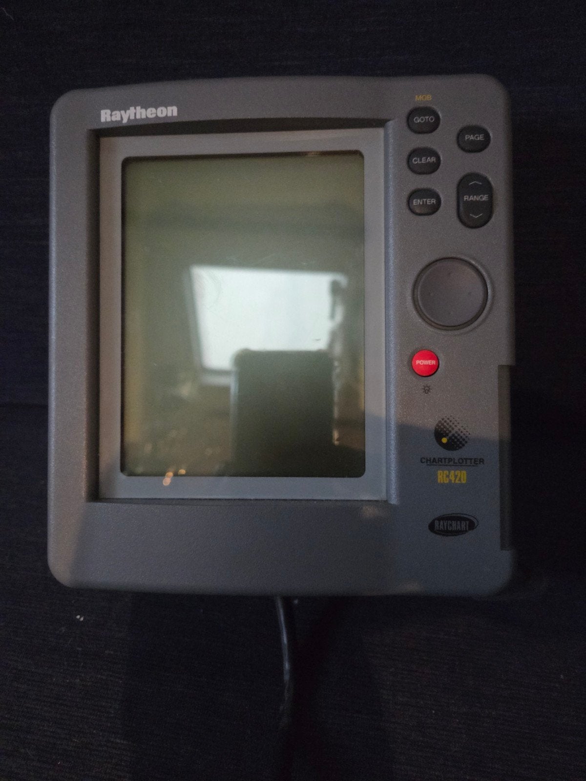 Raymarine rc420 plotter, Ophalen of Verzenden, Gebruikt, Kaartplotter of Fish Finder