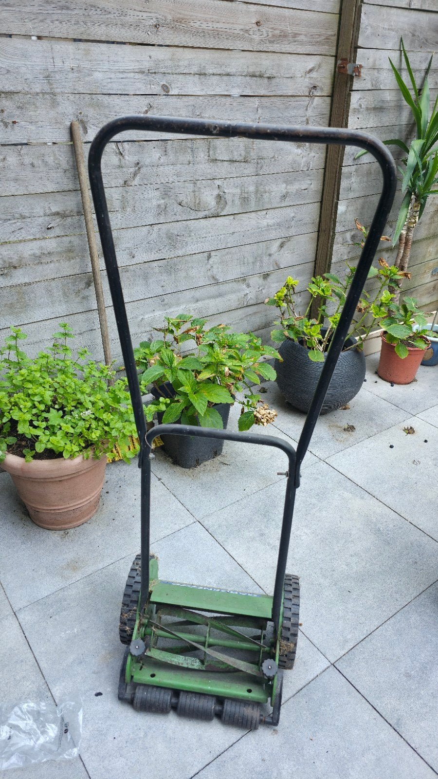 Handgrasmaaier Gardenline - Gebruikt, Tuin en Terras, Ophalen, Gebruikt, Handgrasmaaier, 30 t/m 39 cm