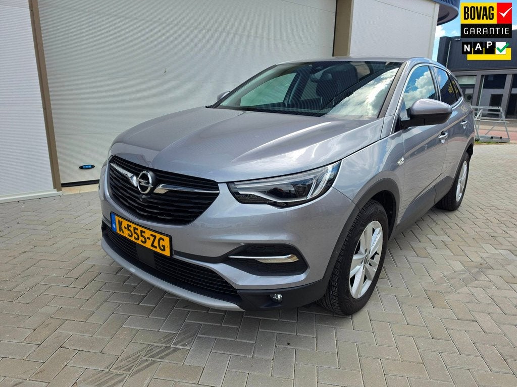 Opel Grandland X 1.2 Turbo Business Elegance, Auto's, Opel, Stof, Gebruikt, 1199 cc, Parkeercamera