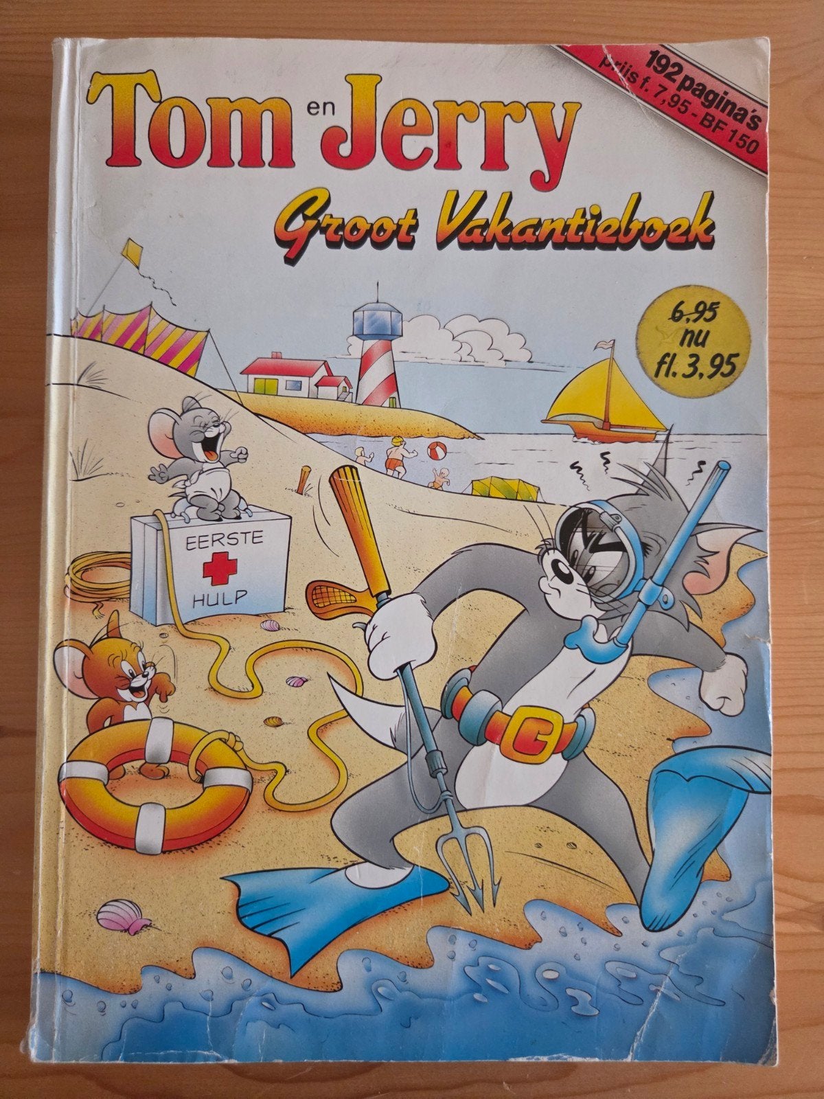 tom en jerry groot vakantieboek, Ophalen of Verzenden, Gelezen