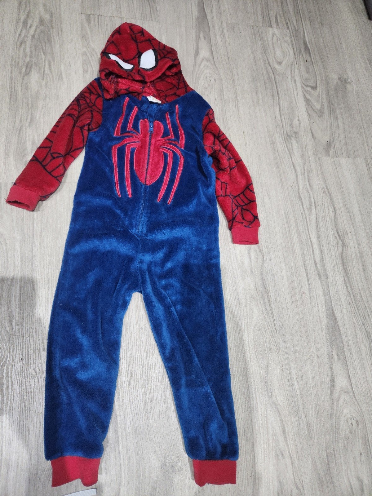 Spiderman Onesie Maat 104/110 (valt als 104) #Marvel, Nacht- of Onderkleding, Gebruikt, Ophalen of Verzenden, Marvel