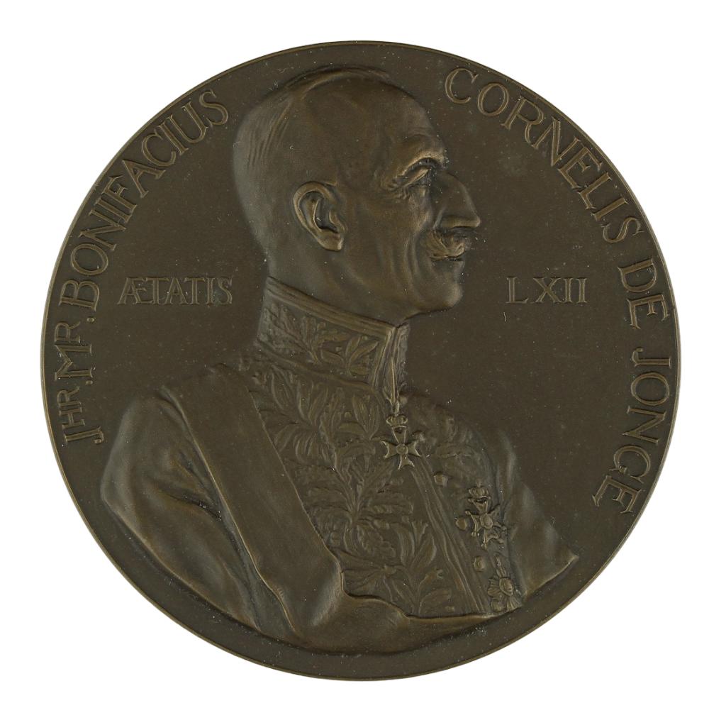 Penning VPK 1937 L.O. Wenckebach : B.C. de Jonge, Verzenden, Brons, Nederland