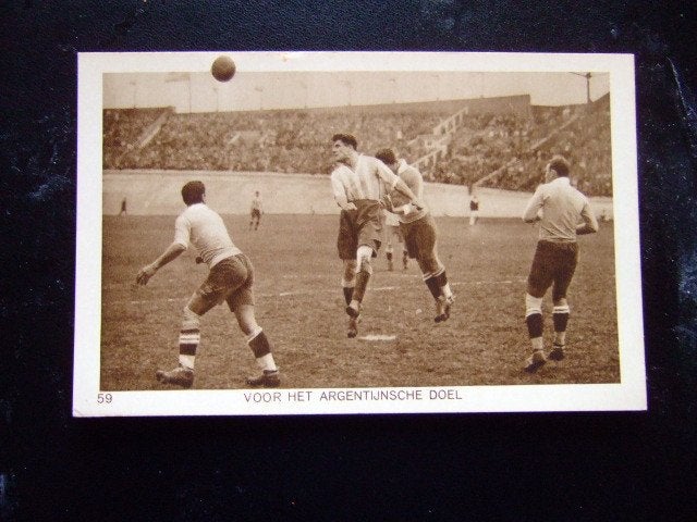 Amsterdam Olympische Spelen 1928 Voetbal, Ophalen of Verzenden, Voor 1920, Noord-Holland