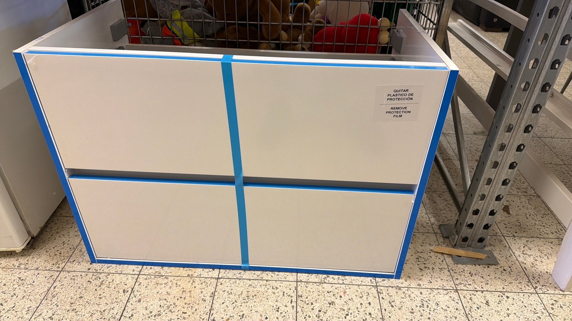 Nieuwe lade-unit, Ophalen, Kunststof, ., 1 of 2 laden