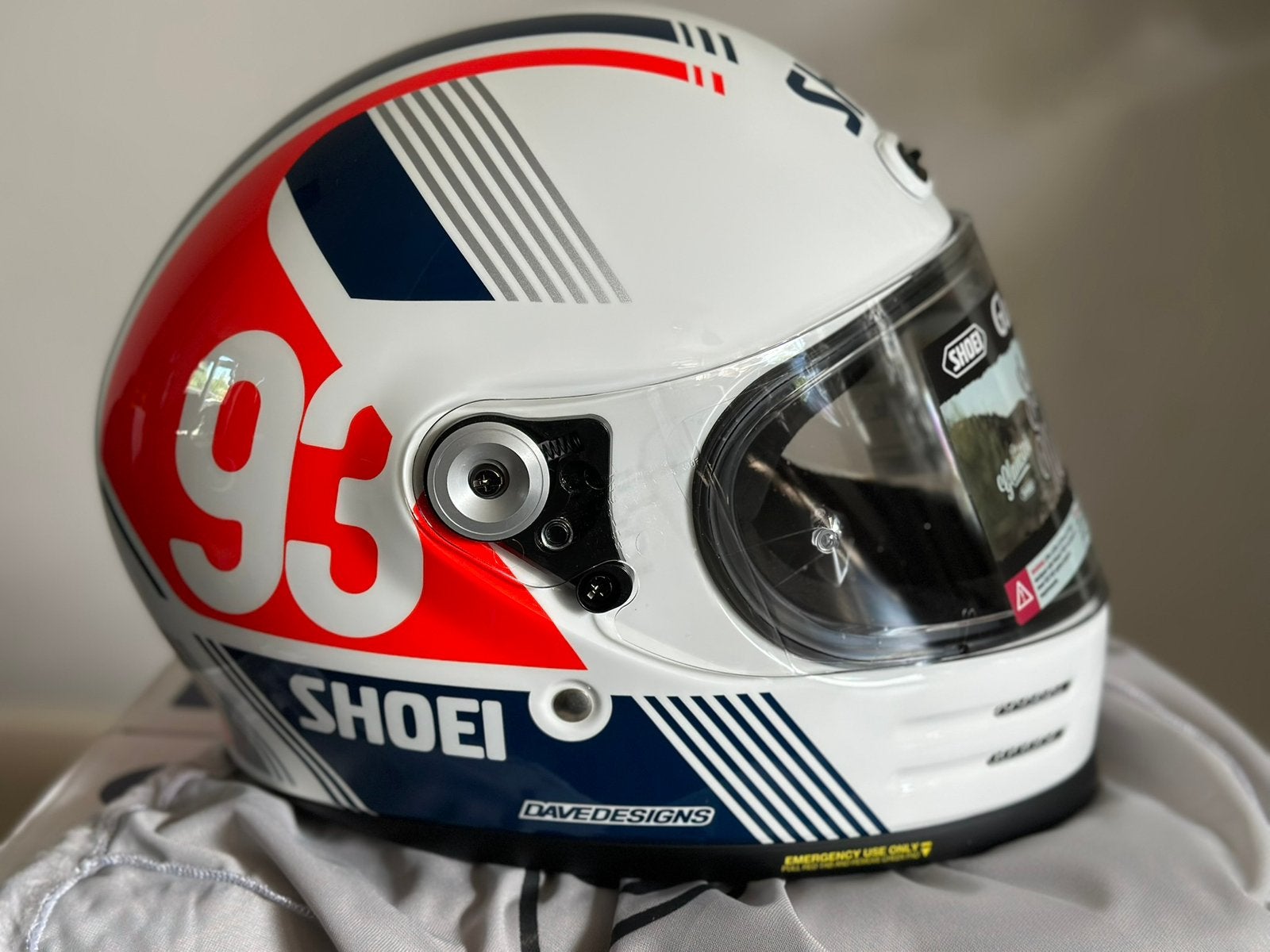 Nieuwe Shoei Glamster MM93 Marquez maat S, Integraalhelm, S, Shoei, Ophalen