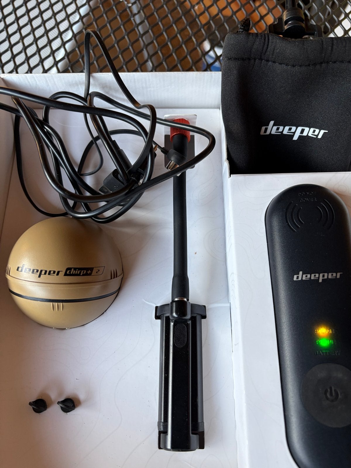 Deeper Chirp+ 2 Long Range Kit - Visvinder, Ophalen of Verzenden, Nieuw, Overige typen