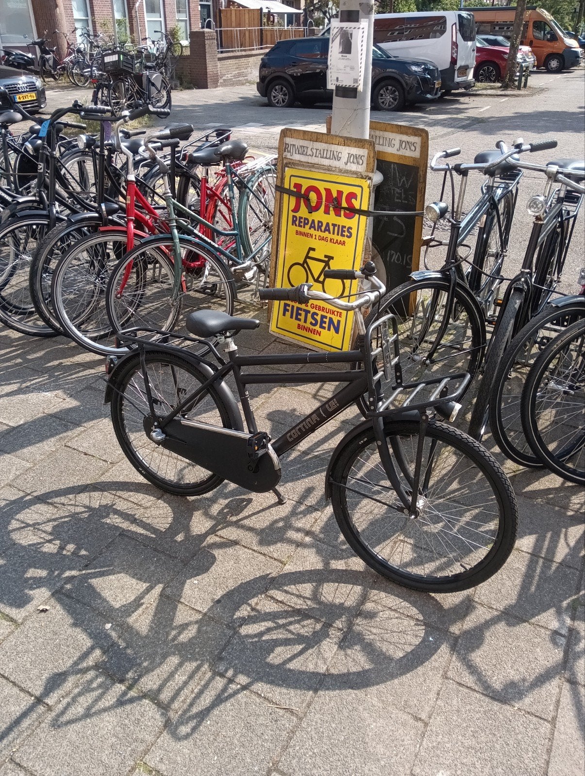 Cortina U4 jongensfiets 24 inch 3 versnellingen, Ophalen of Verzenden, Gebruikt, 24 inch, Versnellingen
