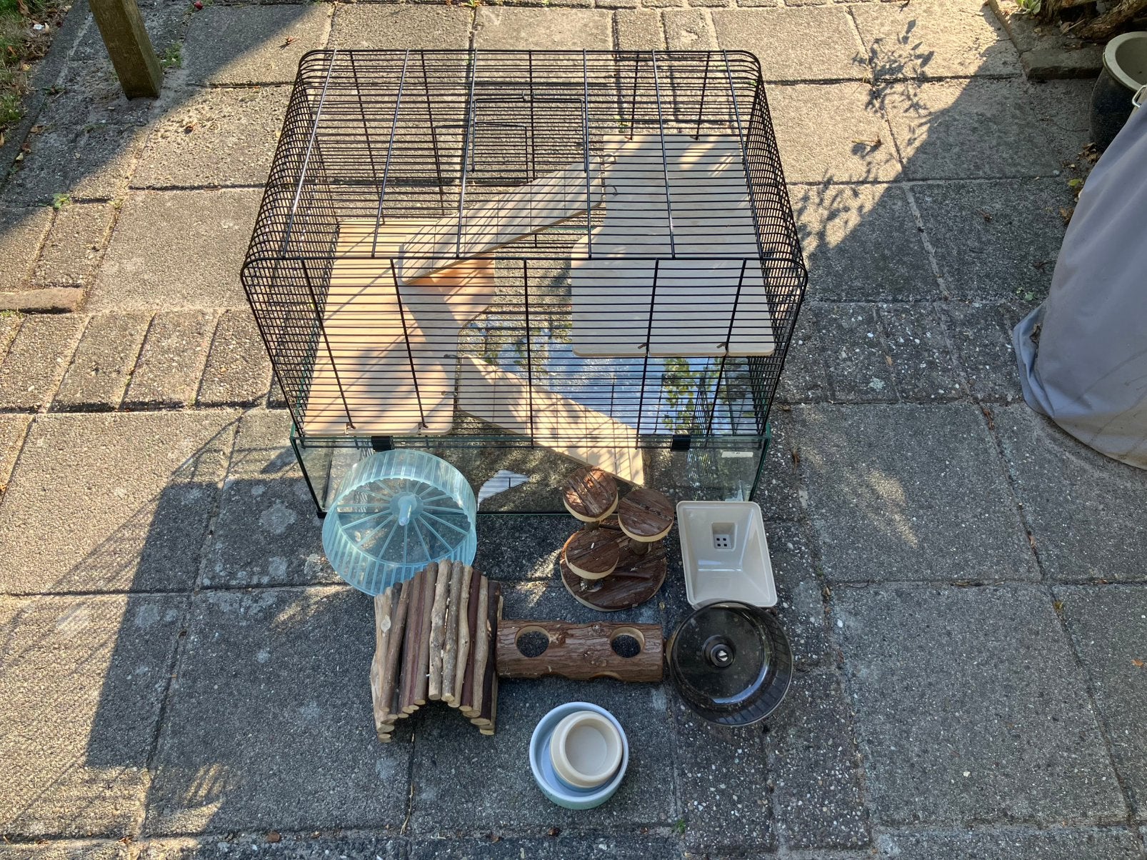 Hamsterkooi compleet en z.g.a.n., Kooi, Minder dan 75 cm, Zo goed als nieuw, Muis