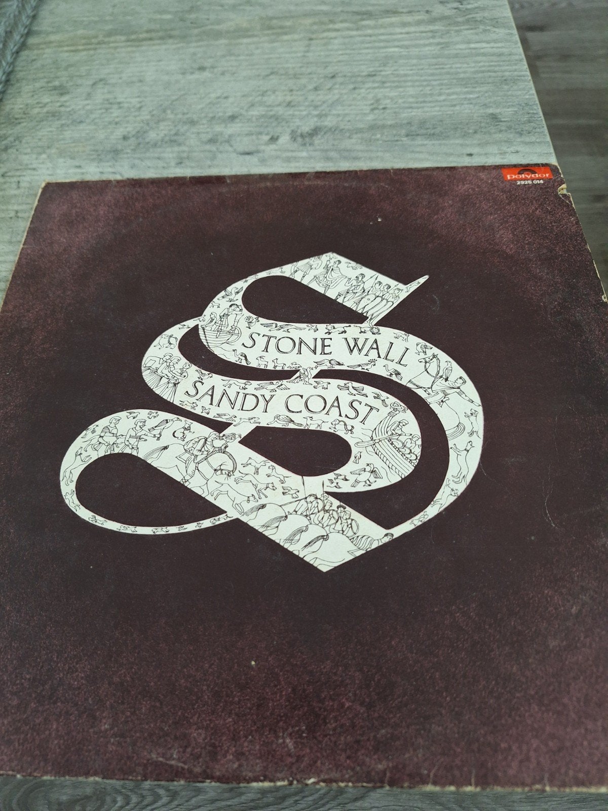 Sandy coast Stone wall lp 1973, Ophalen of Verzenden, Gebruikt, 12 inch, Poprock