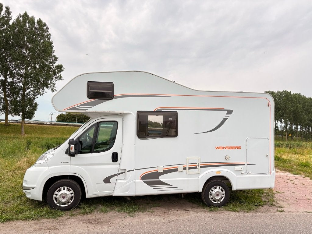 Weinsberg Alkoof camper 600 MG, Caravans en Kamperen, Campers, Weinsberg, Ringverwarming, Fiat, Luifel