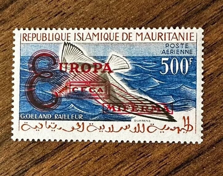 Mauritanië 1962 Vogels postfris, Postzegels en Munten, Ophalen of Verzenden, Overige landen, Postfris