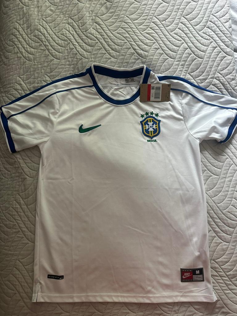 Brazilie 3e shirt 1998 wk, Maat M, Ophalen of Verzenden, Zo goed als nieuw, Shirt