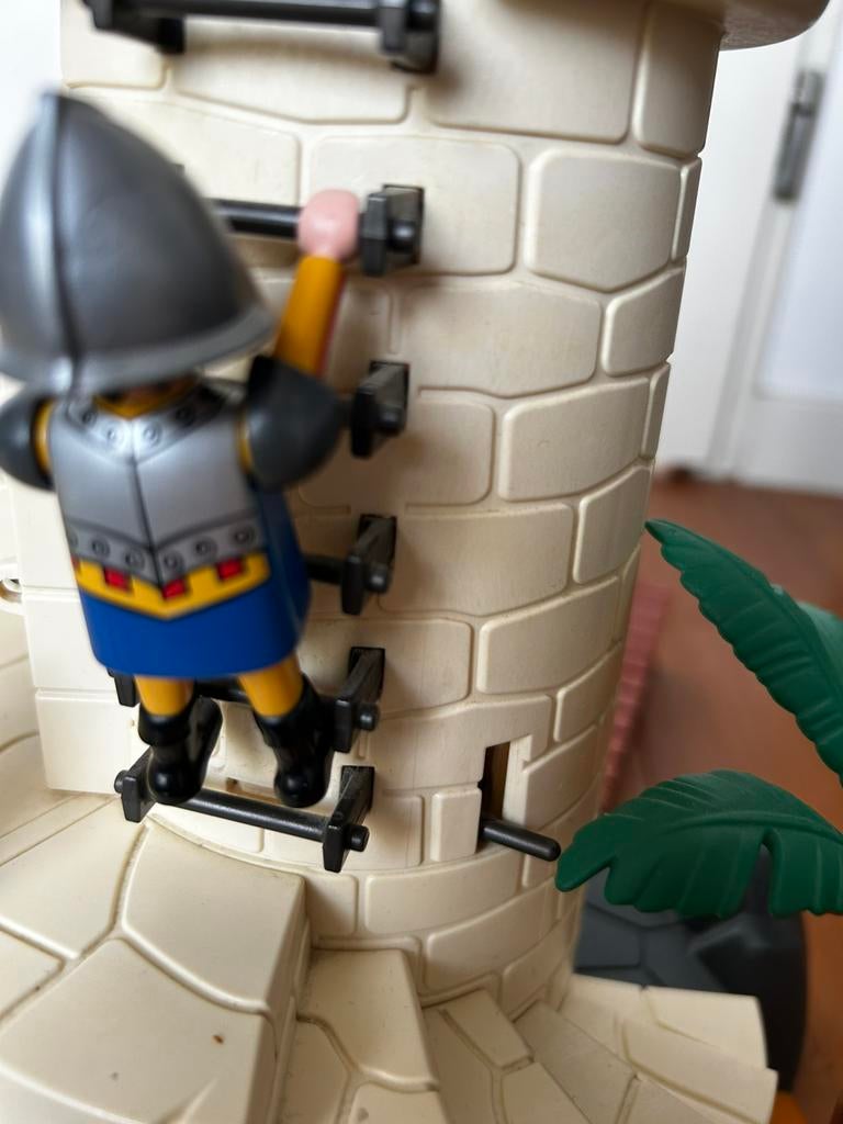 Playmobil Vuurtoren met bastion, Ophalen of Verzenden, Zo goed als nieuw