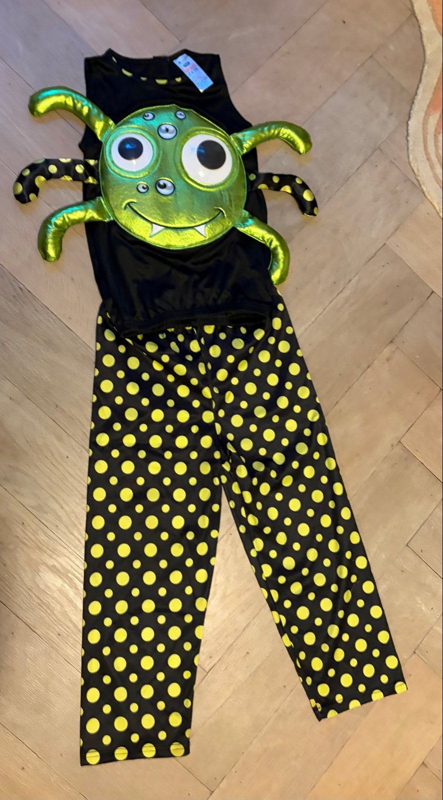 Smiffy’s Neon Spinnenkostuum voor kinderen - Halloween, Ophalen of Verzenden, Zo goed als nieuw, 110 t/m 116, Jongen of Meisje