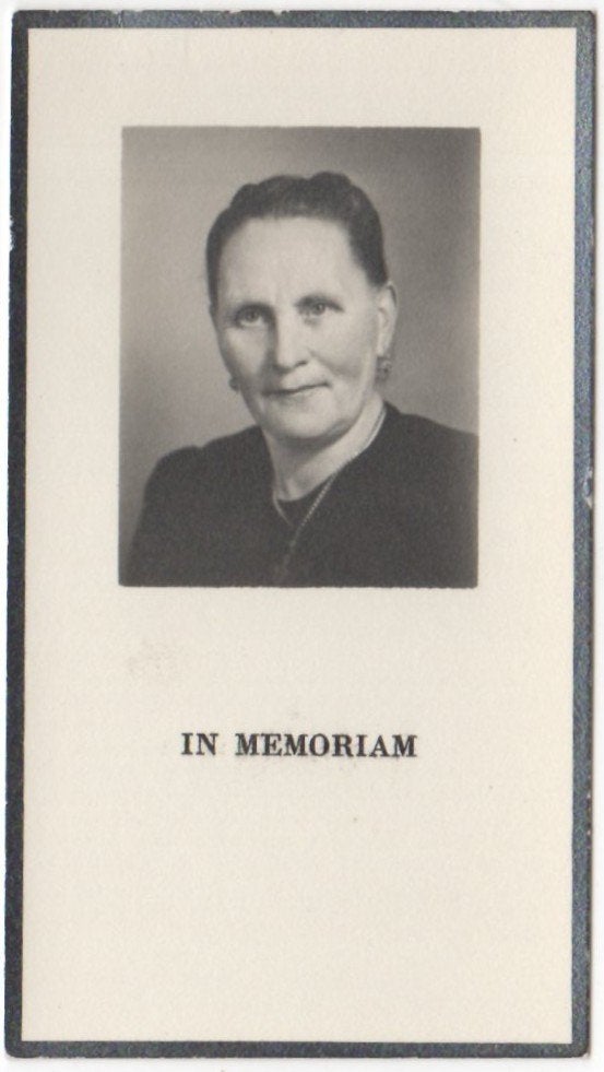 Cornelia Besseling 1882 Wognum + 1951 Wervershoof, 68 jaar, Verzamelen, Ophalen of Verzenden