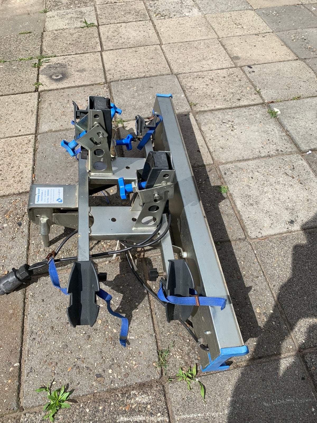 Fietsendrager in nette staat., Ophalen, 2 fietsen, Zo goed als nieuw, Trekhaakdrager
