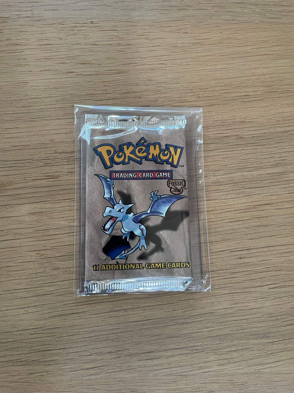 Pokémon Fossil Booster Pack Aerodactyl (Sealed, Engels), Ophalen of Verzenden, Zo goed als nieuw, Booster