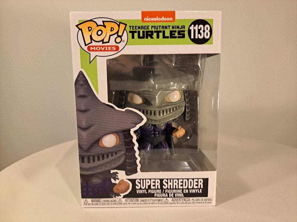 Funko Pop! TMNT - Super Shredder #1138, Funko, Nieuw, Ophalen of Verzenden, 2802 Wetmore Ave, Everett, WA 98201, USA