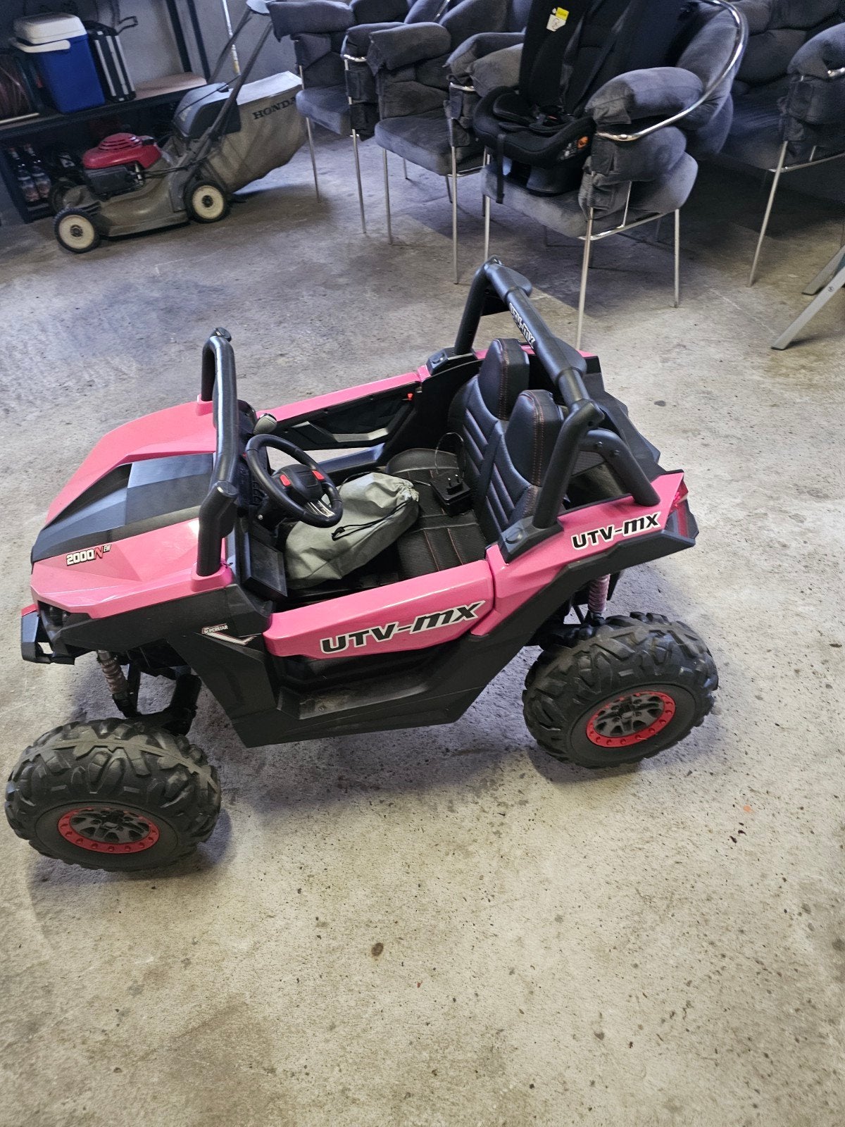 Buggy 2-Persoons Kinderauto Roze, ., Zo goed als nieuw, ., .