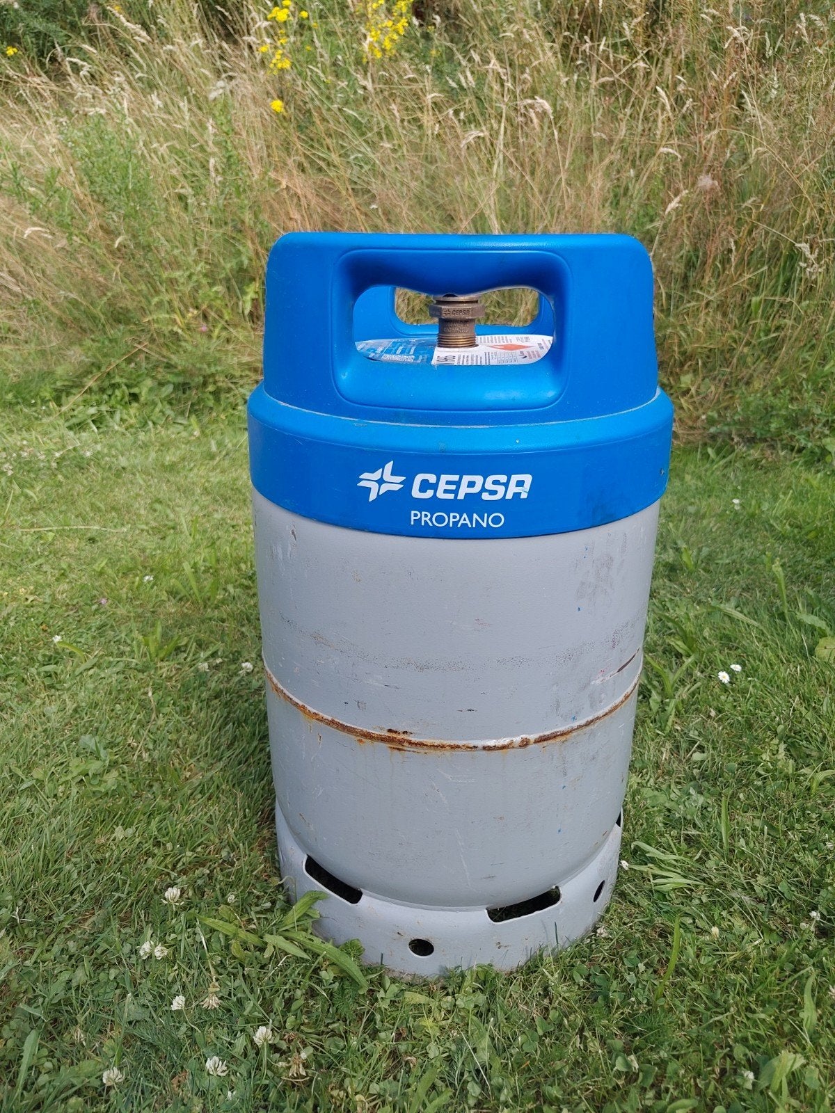 Cepsa propaan gasfles, Caravans en Kamperen, Kampeeraccessoires, Ophalen, Gebruikt