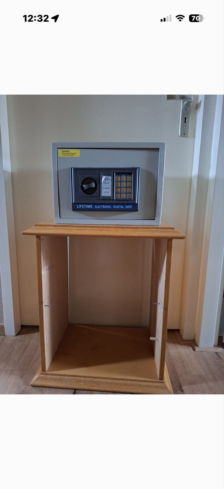 Lifetime Elektronische Digitale Kluis - Veilig en Compact, Ophalen, Gebruikt, Brandkast