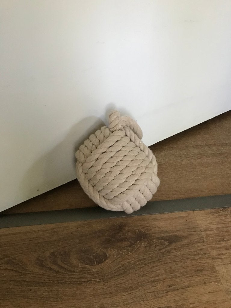 deurstopper, Binnen, Beige, Zo goed als nieuw, Ophalen