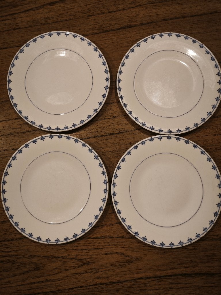 4 desert dishes, Ophalen, Gebruikt, Overige merken, Keramiek