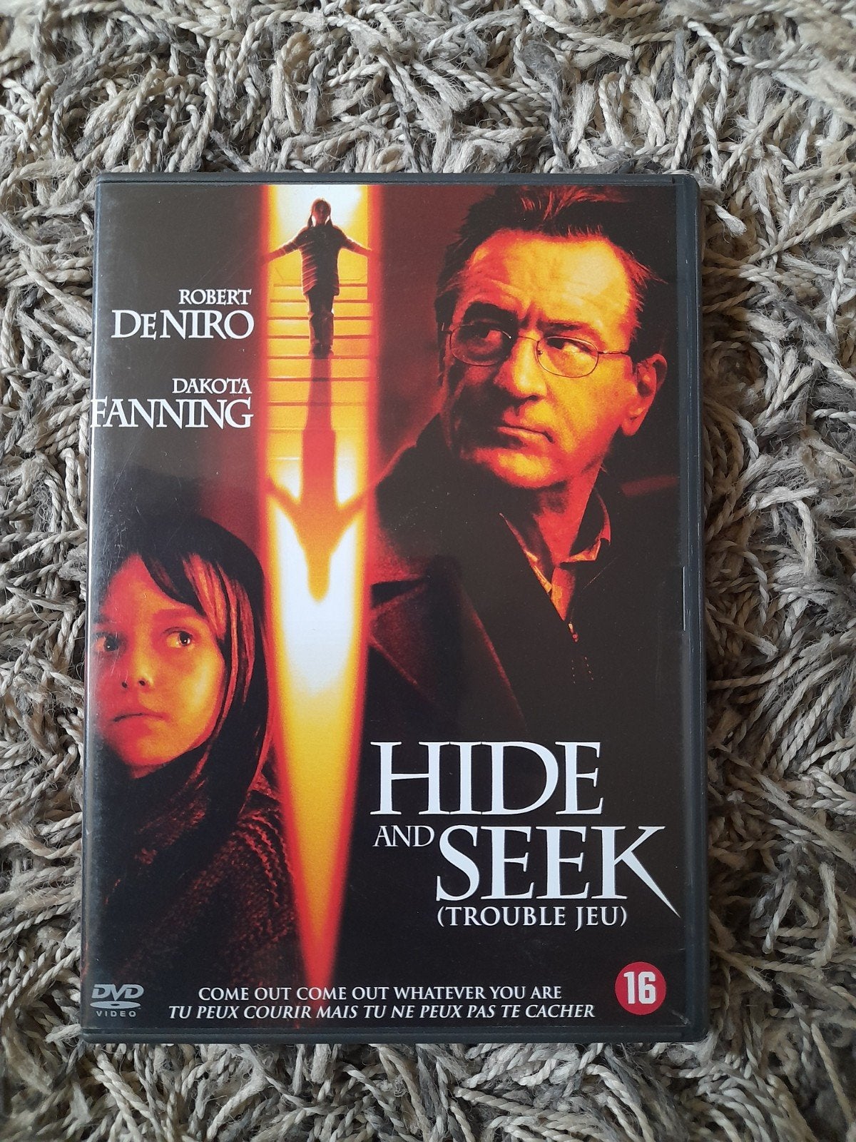 dvd hide and seek, Vanaf 16 jaar, Nederlands, Ophalen of Verzenden, Zo goed als nieuw