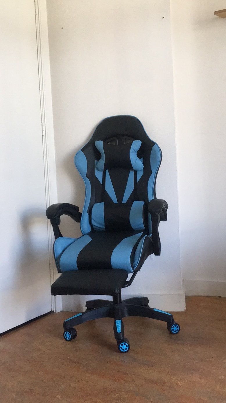 Gamer stoel, Ophalen of Verzenden, Zo goed als nieuw, Zwart