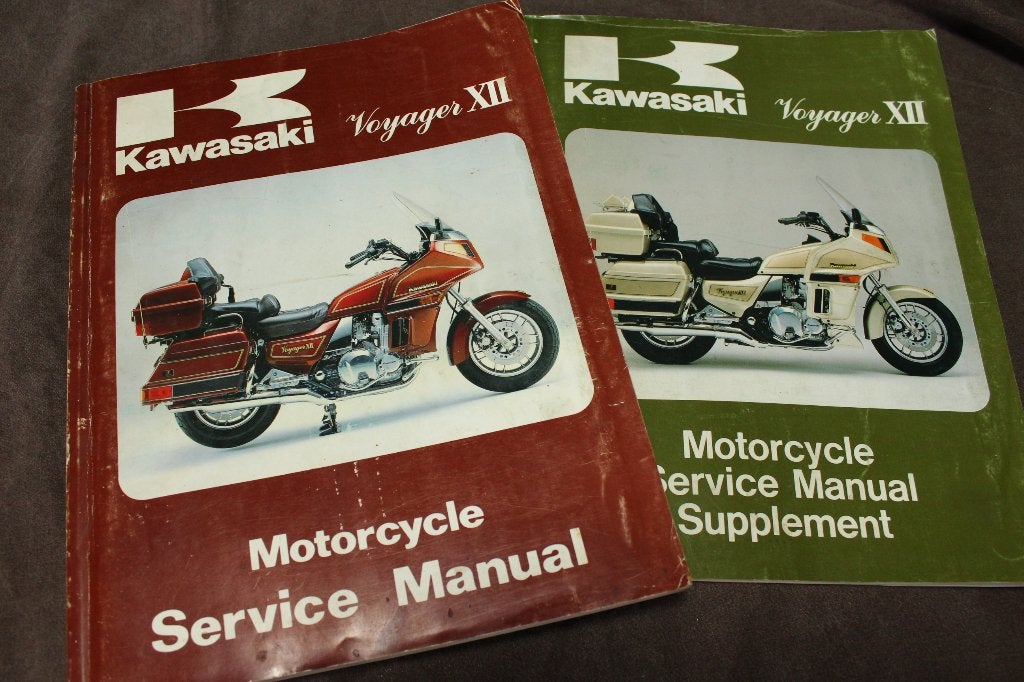 Kawasaki Voyager XII 1986 1991  service manual ZG1200 A1, Ophalen of Verzenden, Kawasaki