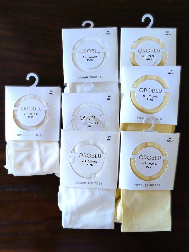 Oroblu All Colors 50 Panty, Wit, Small-Medium, 50 Denier, Wit, Nieuw, Maat 40/42 (M), Ophalen of Verzenden
