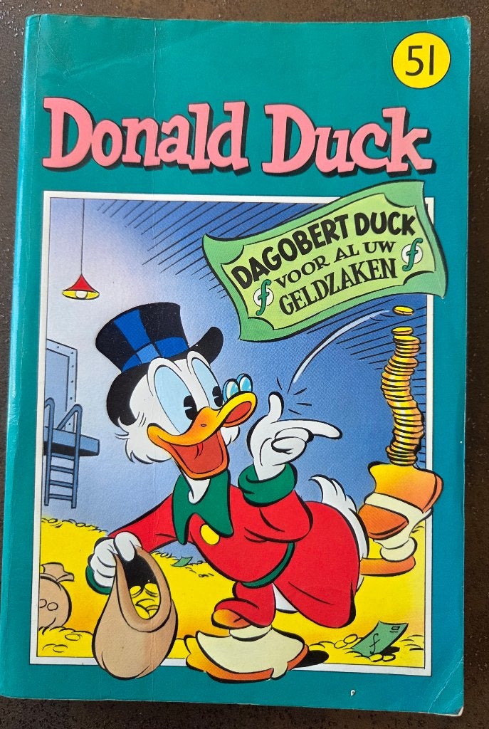 Donald Duck Pocket 2e Reeks (nr 51), Eén stripboek, Verzenden, Zo goed als nieuw, Walt Disney  Donald duck