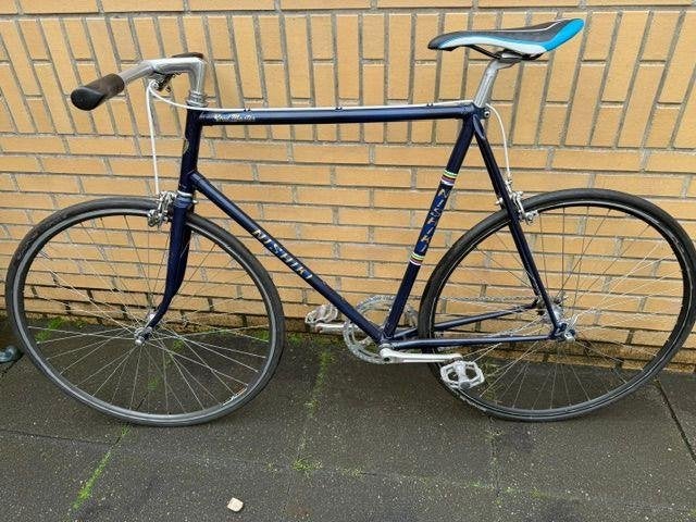 Nischiki Singlespeed, Fietsen en Brommers, Staal, Velgrem, Zo goed als nieuw, 57 tot 61 cm