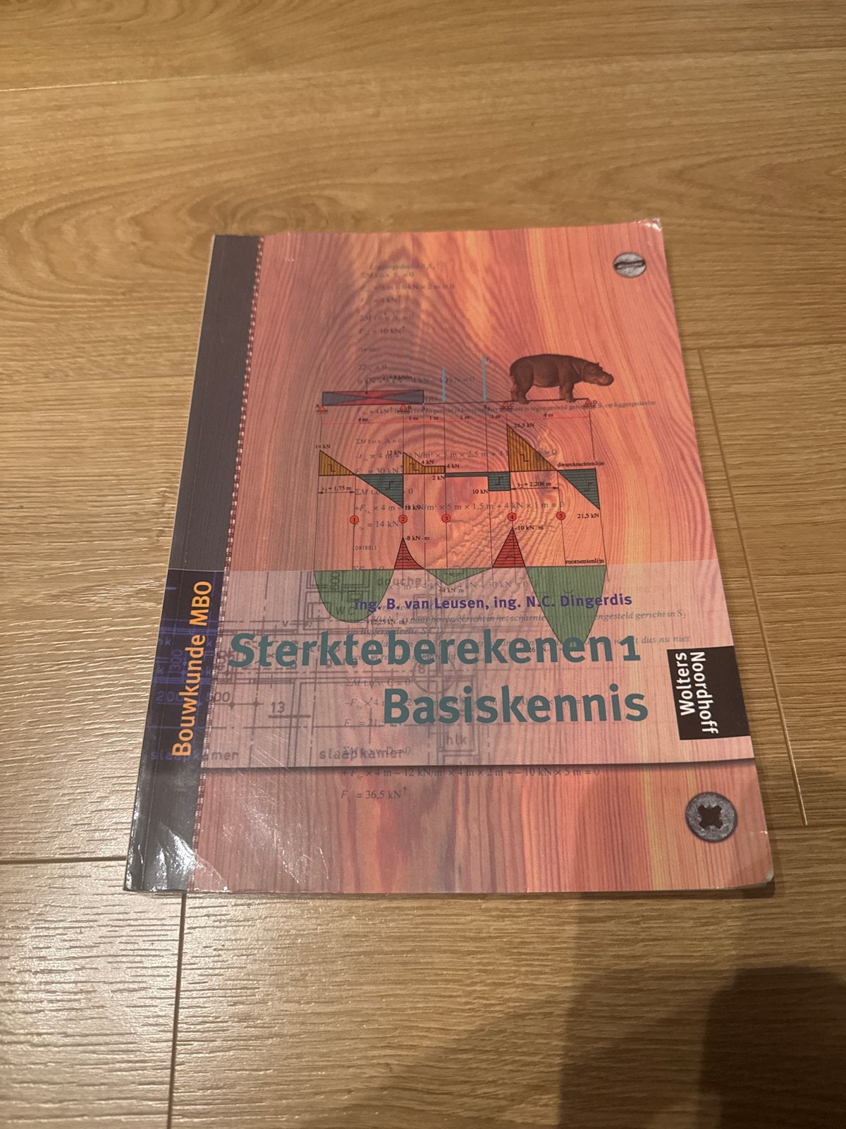 Sterkteberekenen 1 Basiskennis - Bouwkunde MBO, Boeken, Ophalen of Verzenden, Beta, Zo goed als nieuw, MBO