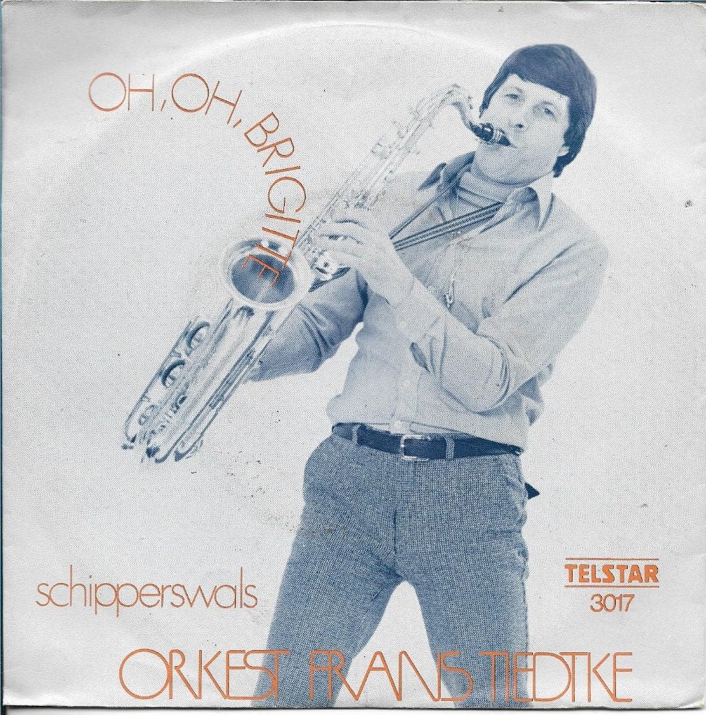 Orkest Frans Tiedtke - Oh oh Brigitte (Telstar), Ophalen of Verzenden, Gebruikt, 7 inch, Nederlandstalig