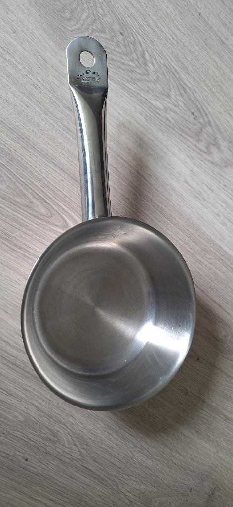 Lacor Sauteuse, 16 cm., Inductieplaat, Ophalen of Verzenden, Zo goed als nieuw, Rvs