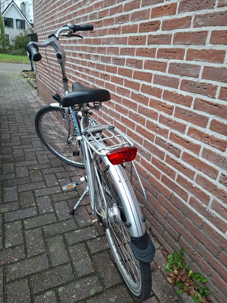 Gazelle damesfiets framemaat 54, 53 tot 56 cm, Ophalen, Gebruikt, Gazelle
