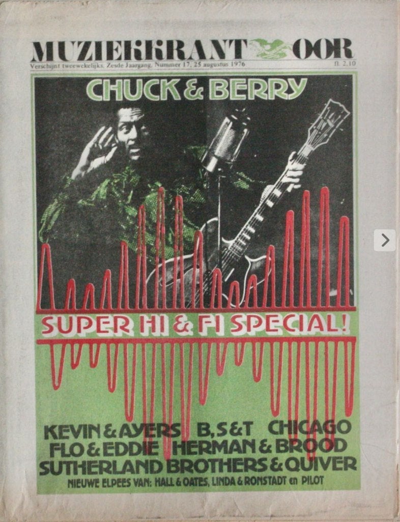 Muziekkrant Oor nr 17,  25 augustus 1976, Boeken, Tijdschriften en Kranten, Ophalen of Verzenden, Gelezen, Muziek, Film of Tv