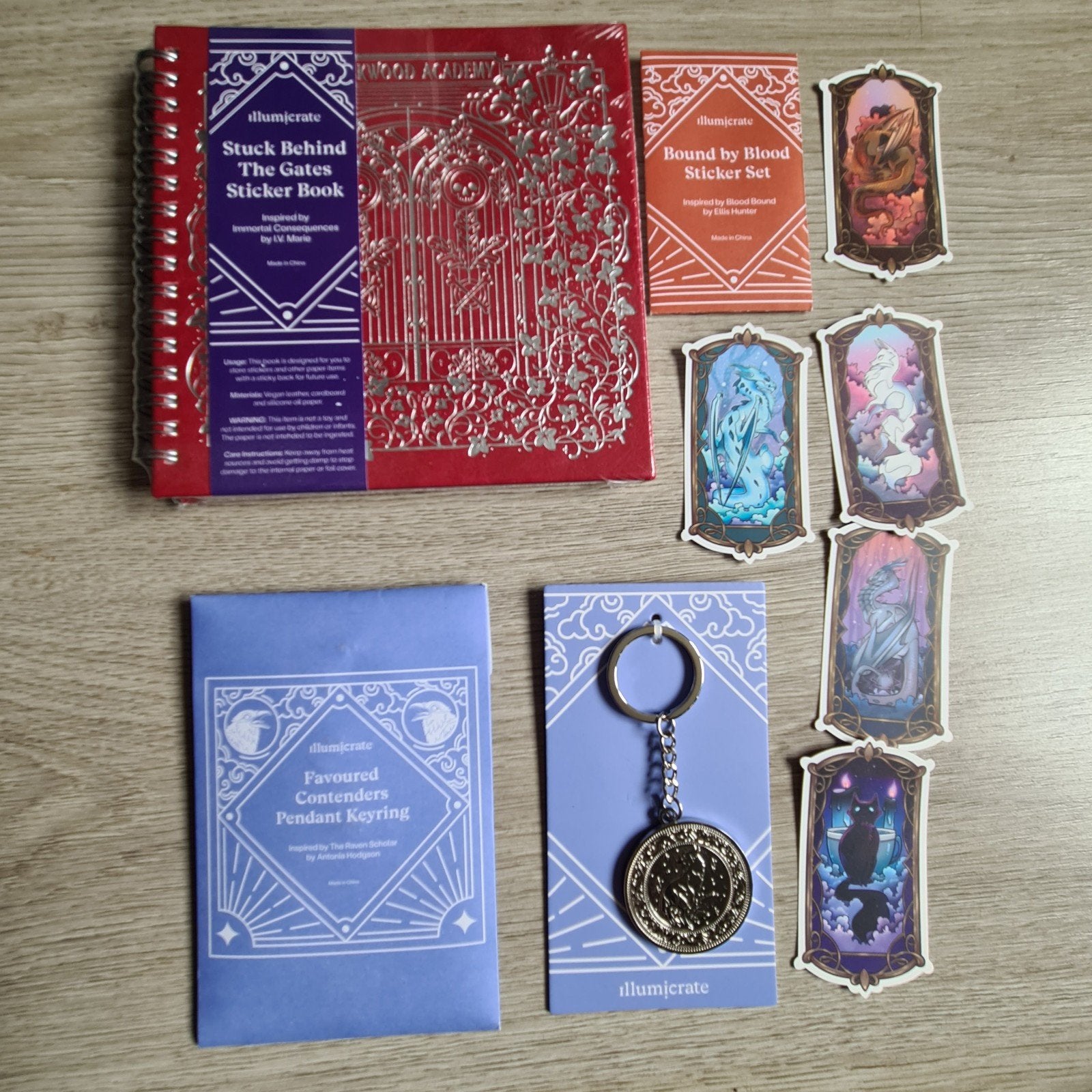 Diverse Illumicrate goodies, Ophalen of Verzenden, Nieuw