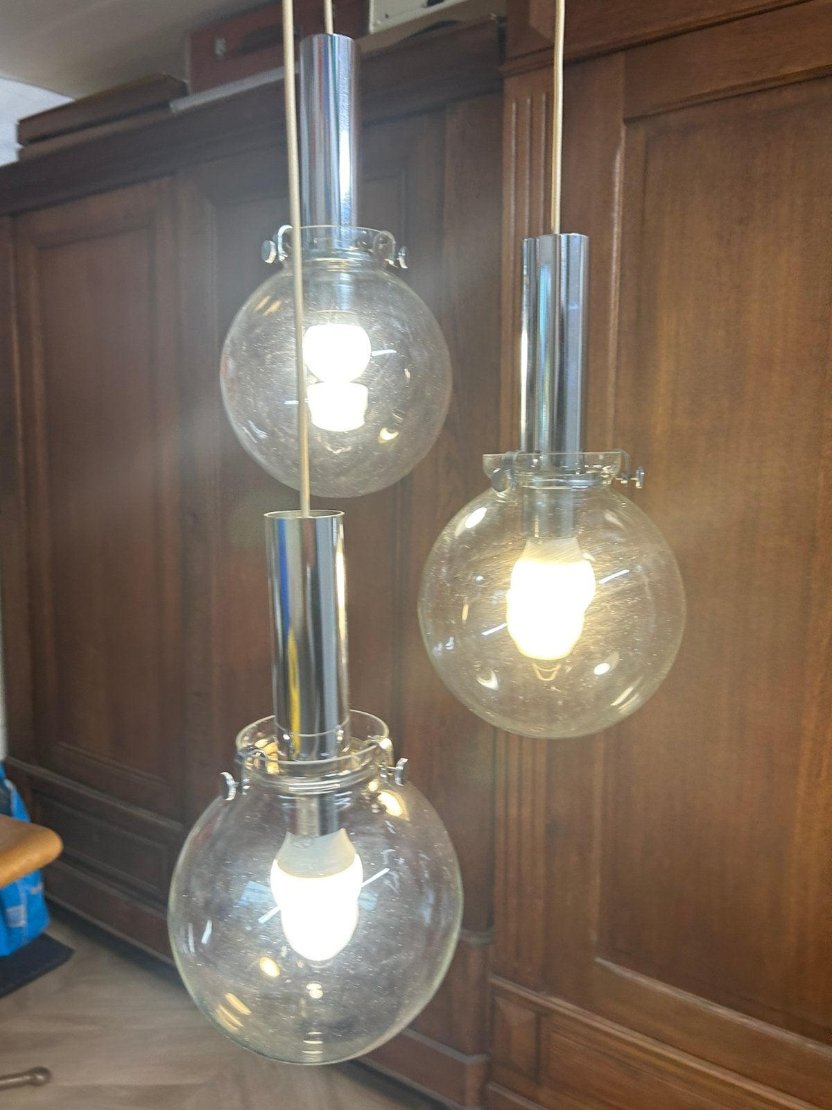 Jaren 70 lamp, Ophalen of Verzenden, Zo goed als nieuw