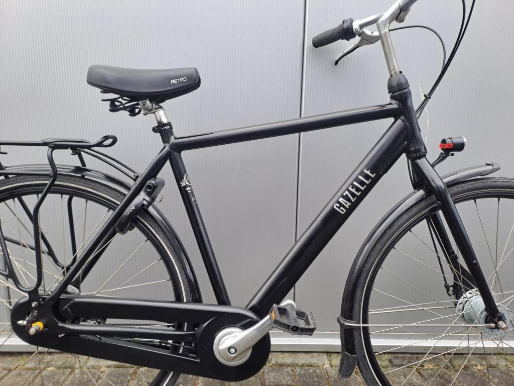 Gazelle(Nl) jongens fiets/54cm, Fietsen en Brommers, Fietsen | Jongens, Sparta, Gebruikt, Versnellingen, Trommelrem