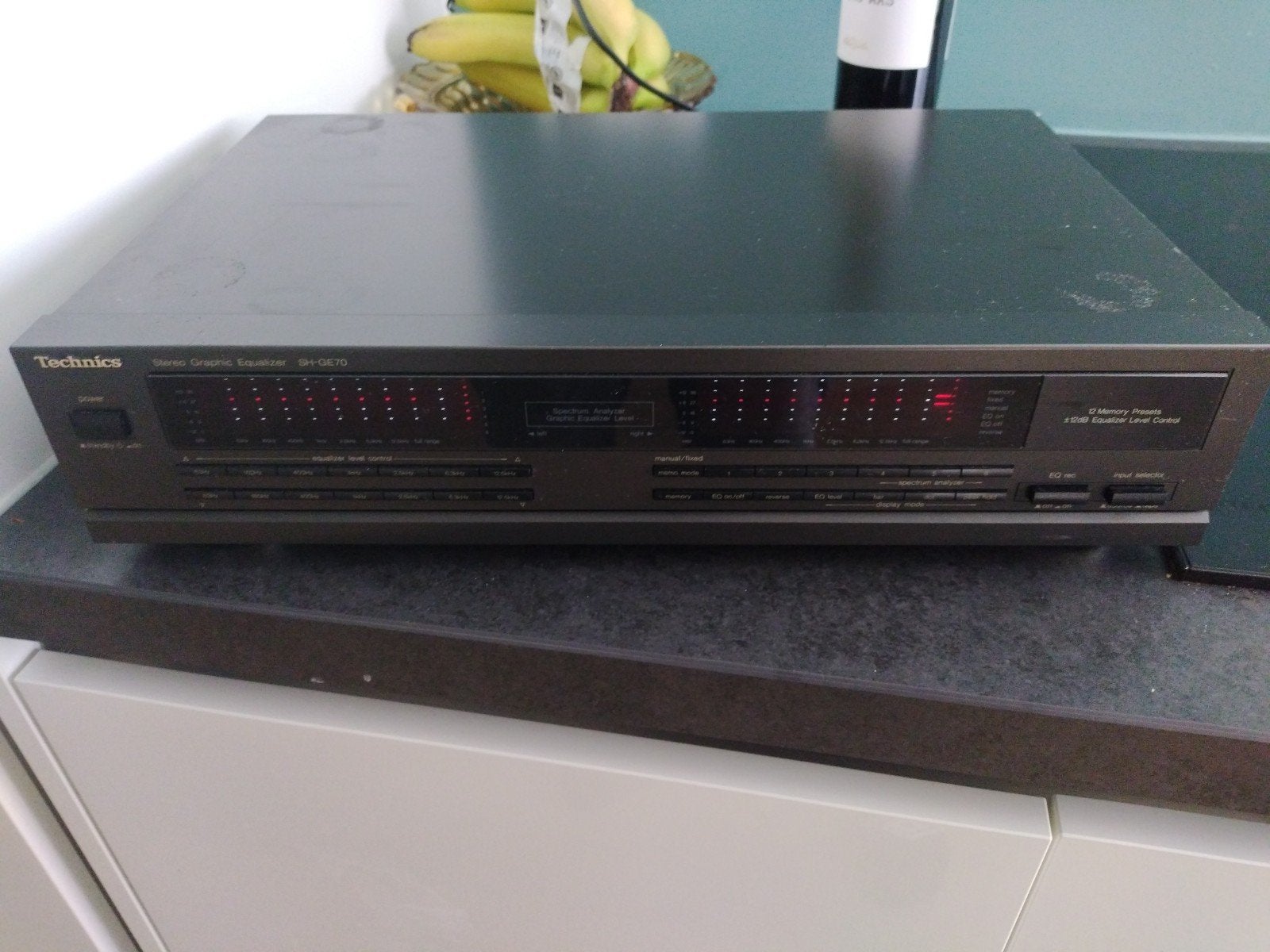 Technics Stereo Graphic Equalizer SH-GE70, Audio, Tv en Foto, Stereo-sets, Ophalen of Verzenden, Gebruikt, Overige merken, Losse componenten
